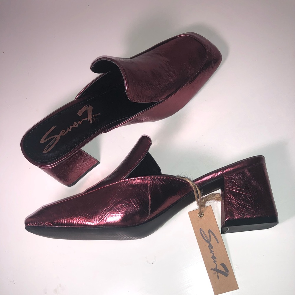 Brand new Unique slip on heels